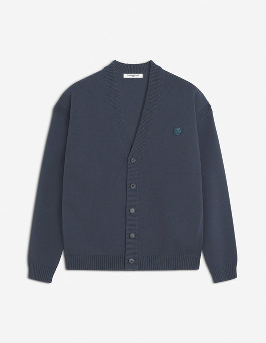 BOLD FOX HEAD PATCH COMFORT CARDIGAN