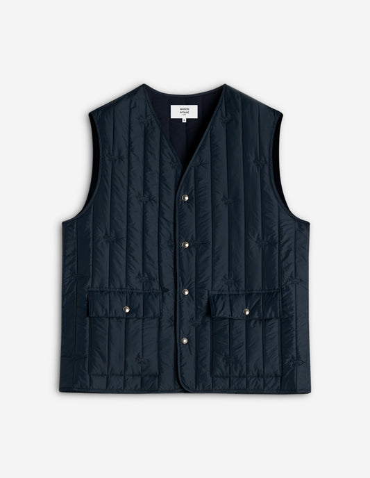 SLEEVELESS QUILTED VEST