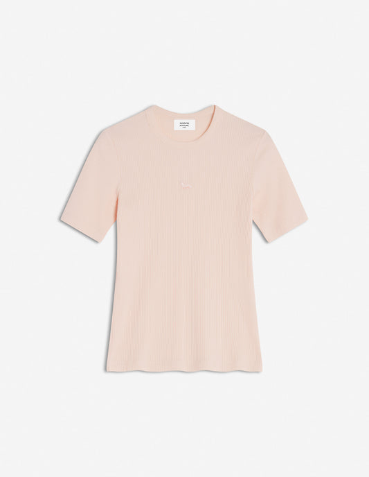 BABY FOX RIBBED FITTED TEE-SHIRT