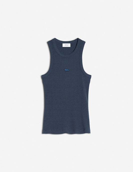 BABY FOX PATCH RIBBED TANK TOP
