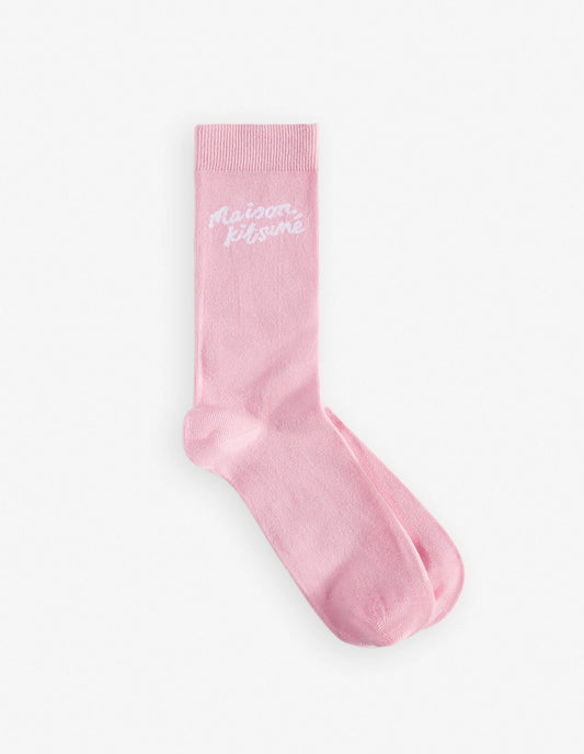 MAISON KITSUNE HANDWRITING SOCKS