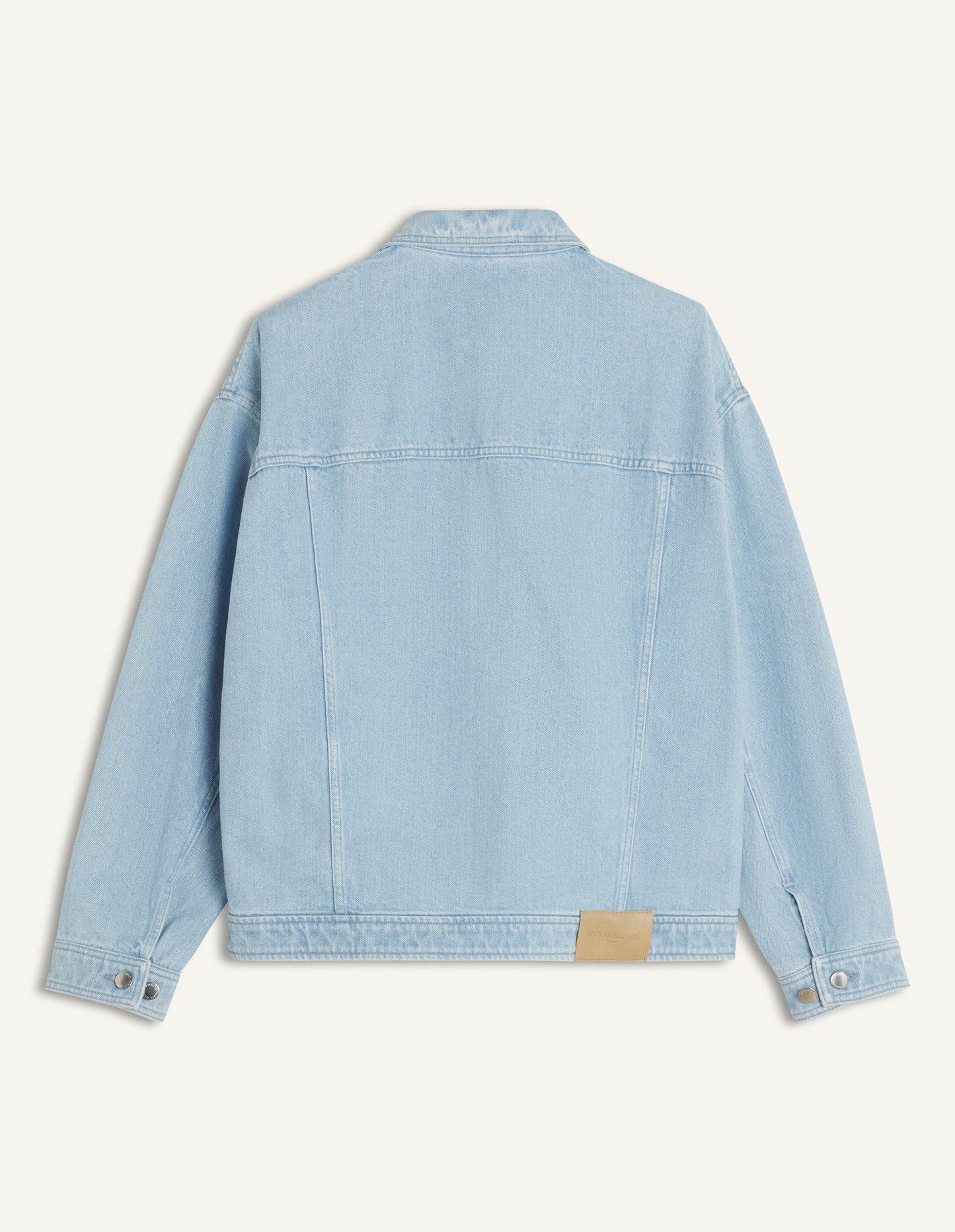 ZIPPED DENIM JACKET