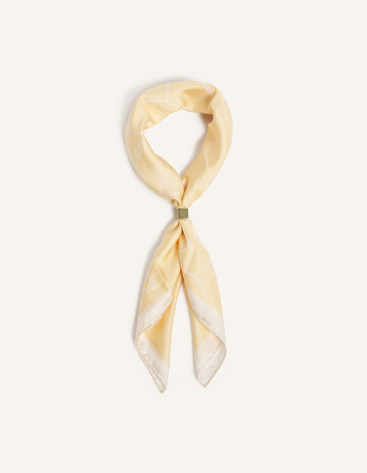 PARISIAN MAP SILK SCARF
