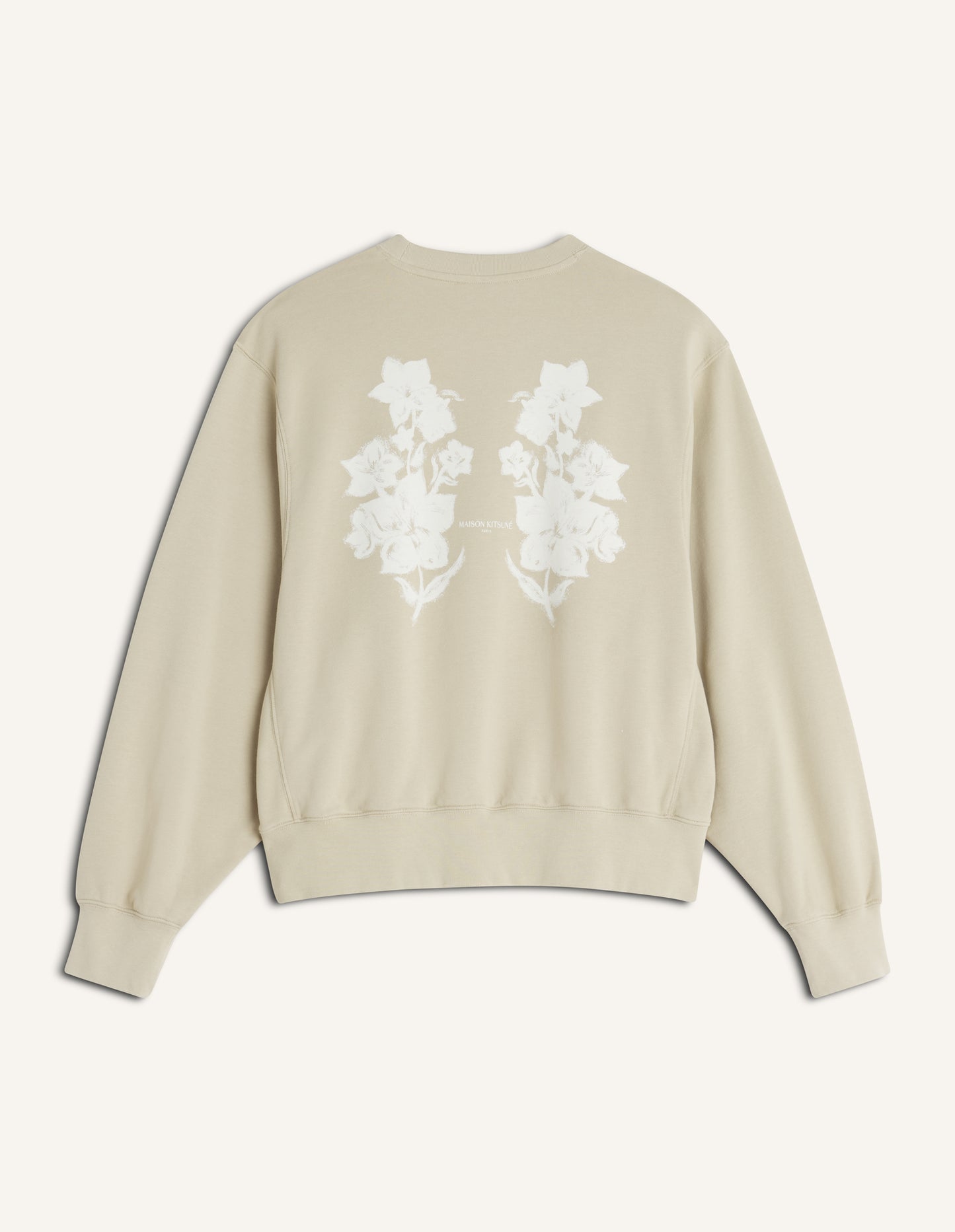 FLORAL LIGHT RELAXED SWEATSHIRT