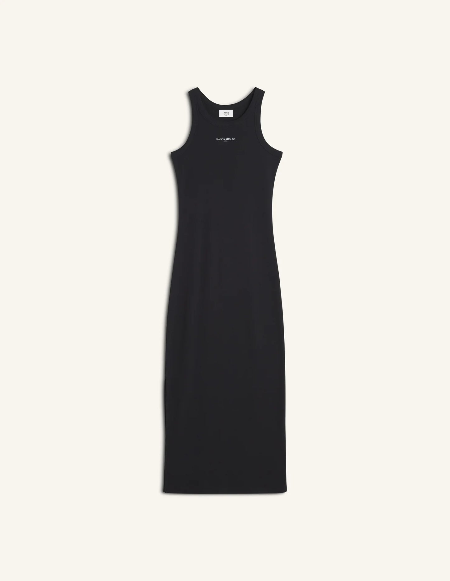 MAISON KITSUNÉ PARIS RIBBED TANK DRESS