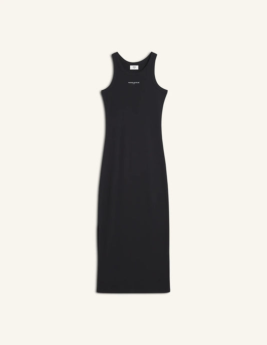 MAISON KITSUNÉ PARIS RIBBED TANK DRESS