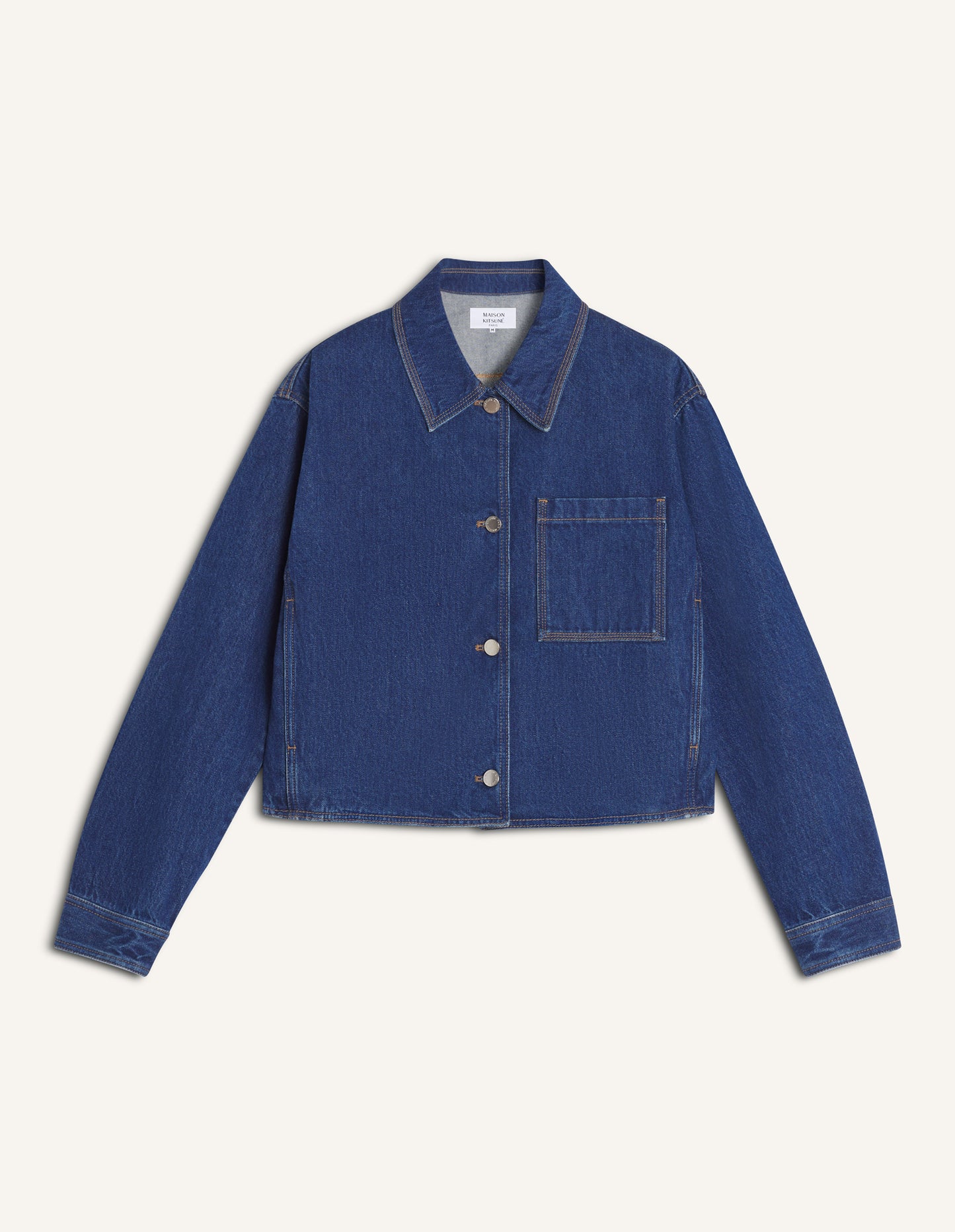 DENIM CROPPED JACKET