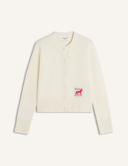 LUNAR NEW YEAR LAMBSWOOL FITTED CARDIGAN