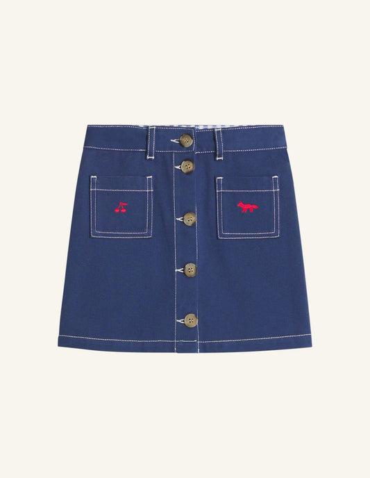 LAURINE GABARDINE SKIRT