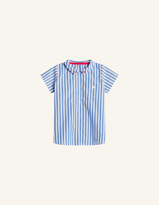 LYDIAH STRIPED POPLIN DRESS