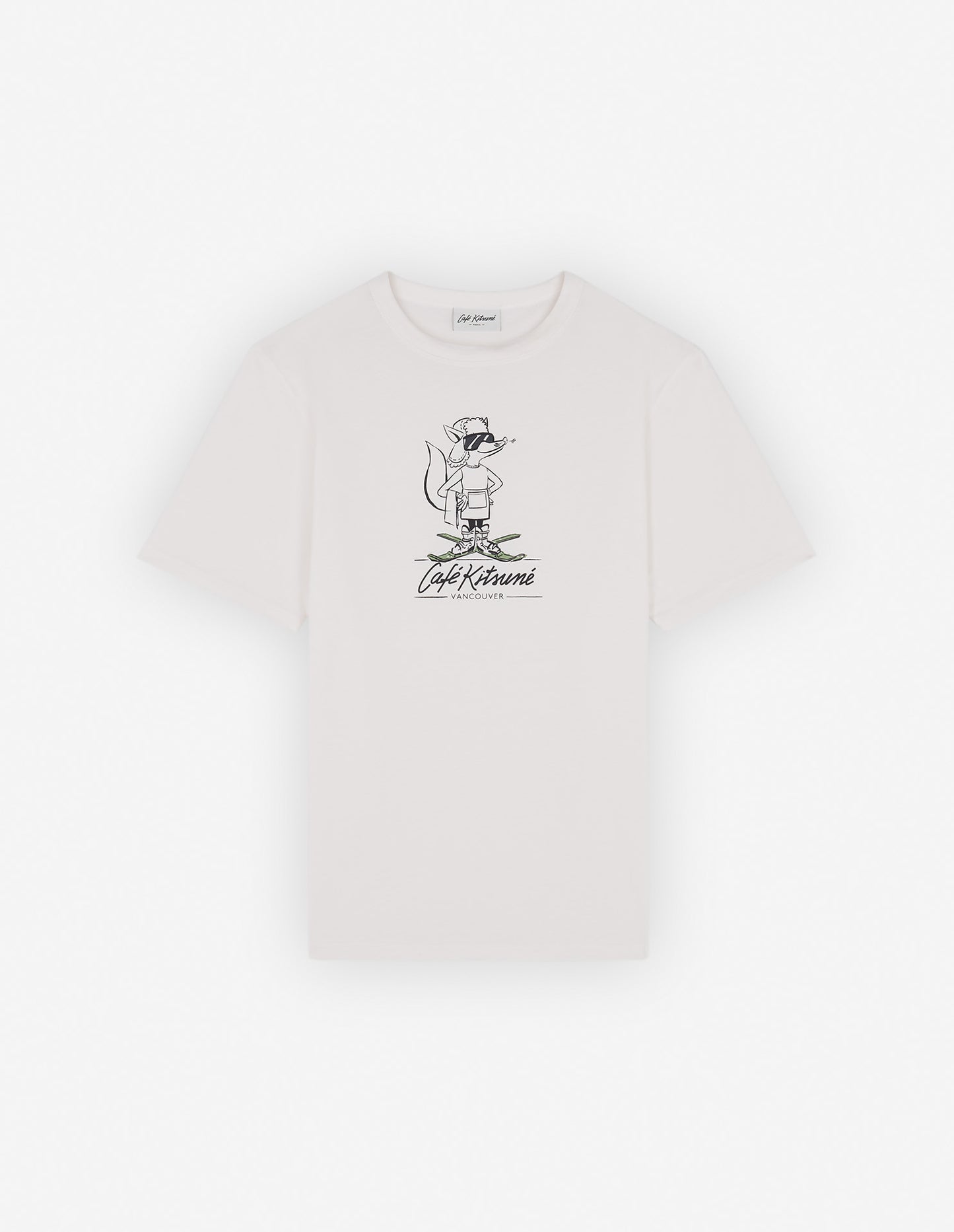 CAFÉ KITSUNÉ VANCOUVER RELAXED TEE-SHIRT