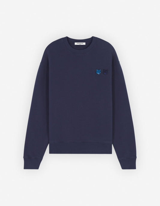 DOUBLE BOLD FOX HEAD PATCH COMFORT SWEATSHIRT