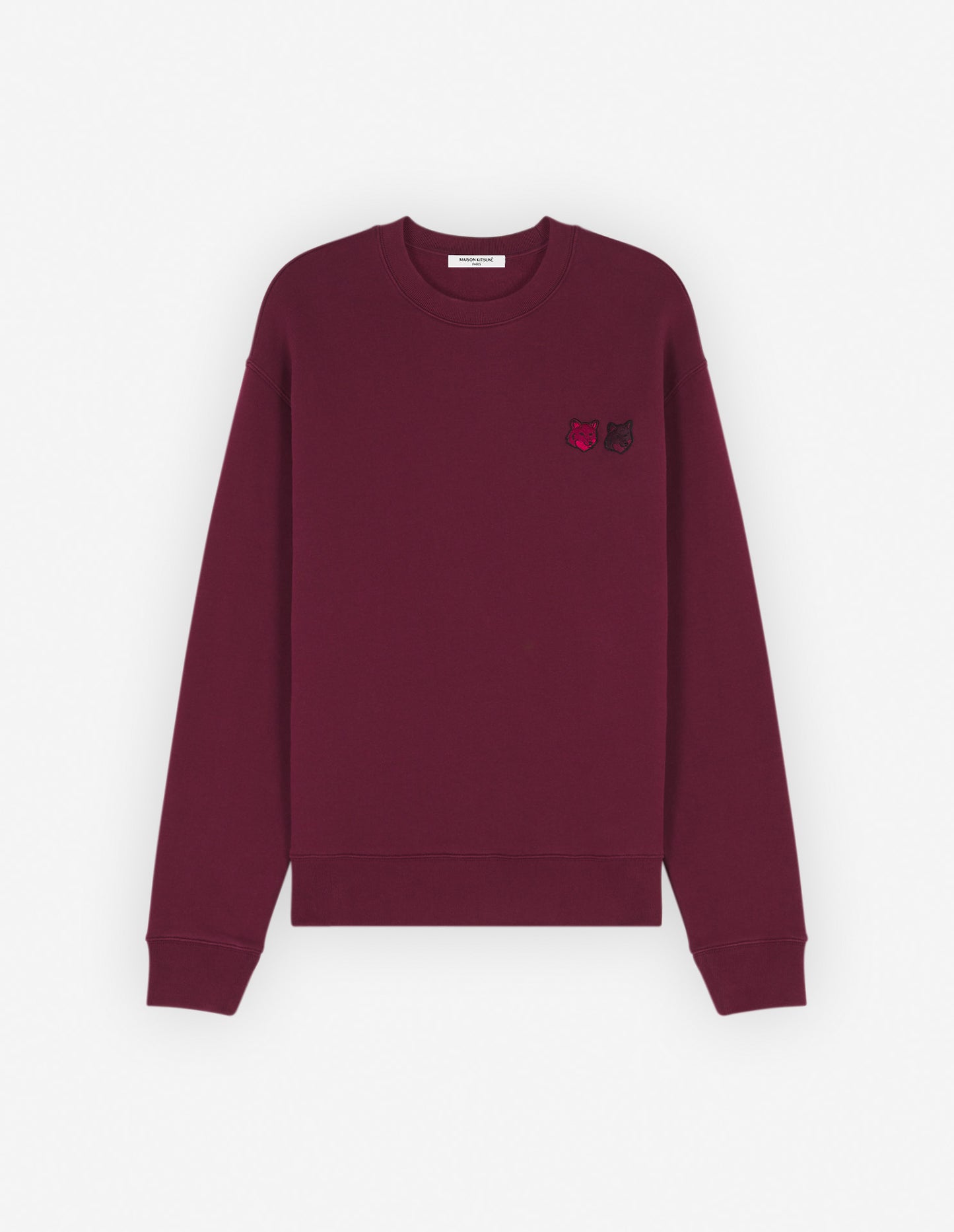 DOUBLE BOLD FOX HEAD PATCH COMFORT SWEATSHIRT