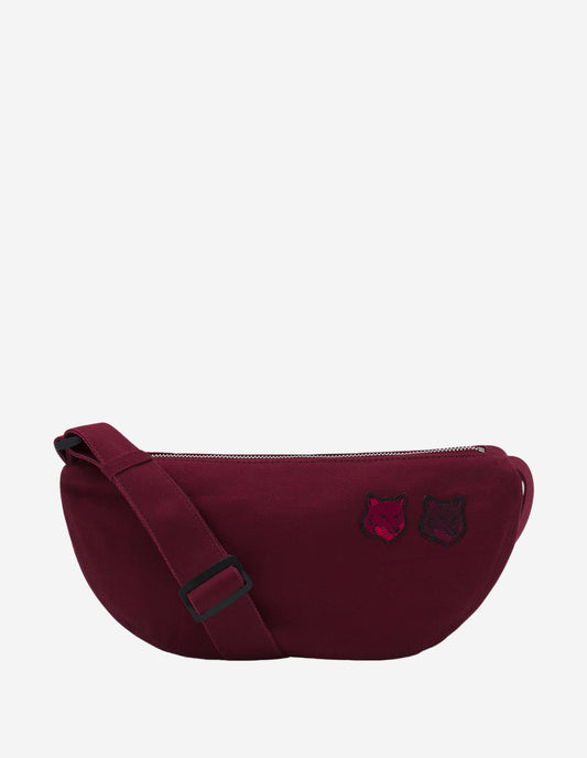 DOUBLE BOLD FOX HEAD PATCH BUMBAG