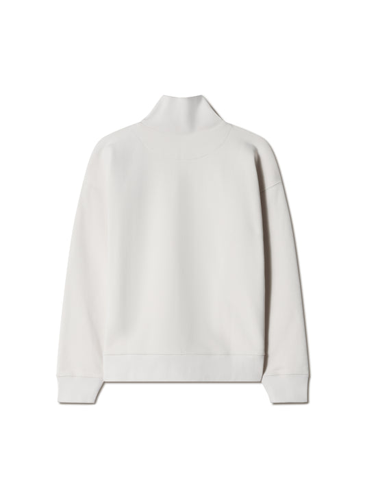 BABY FOX HALF ZIP SWEATSHIRT