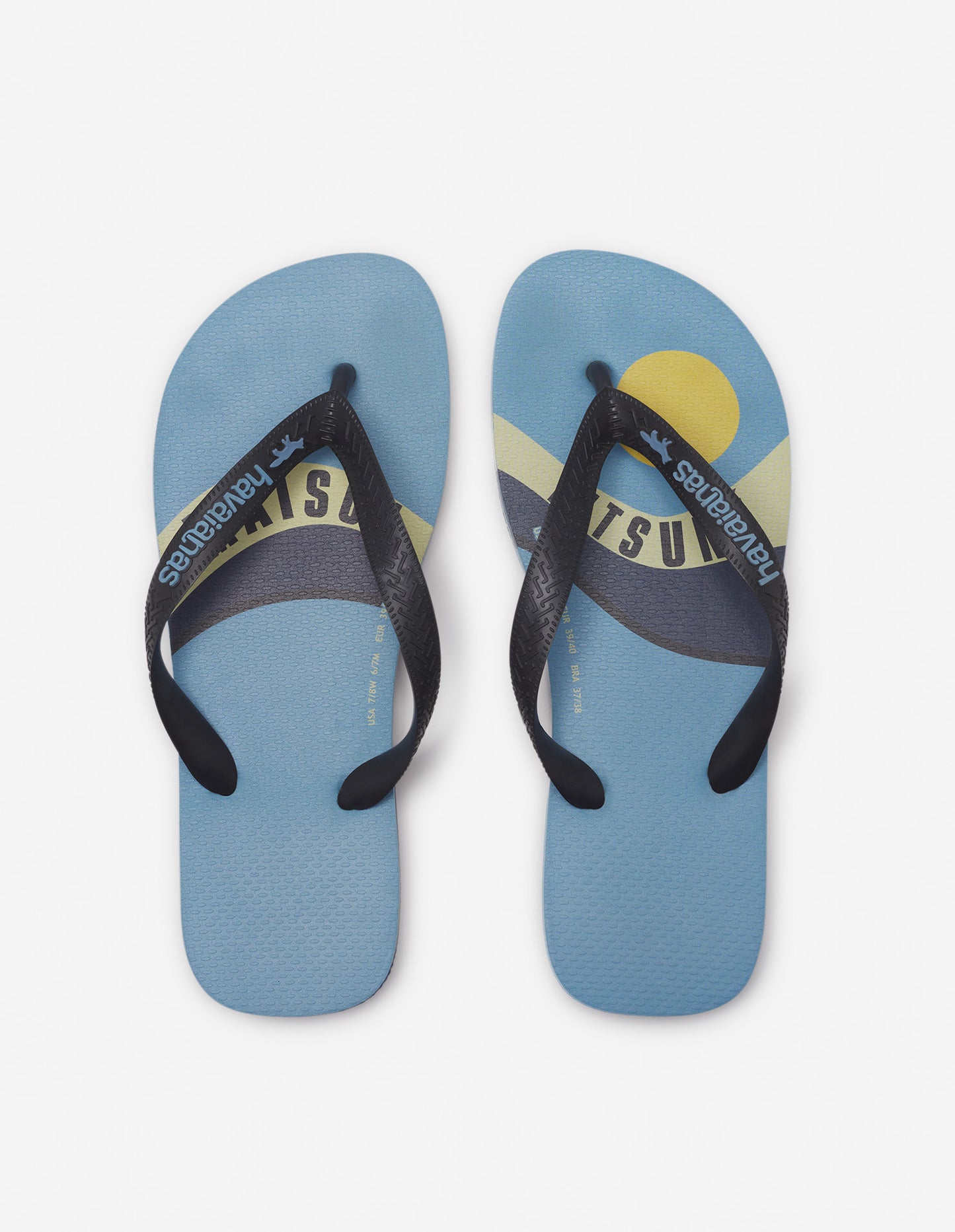 MAISON KITSUNE x HAVAIANAS WAVE FLIP FLOP