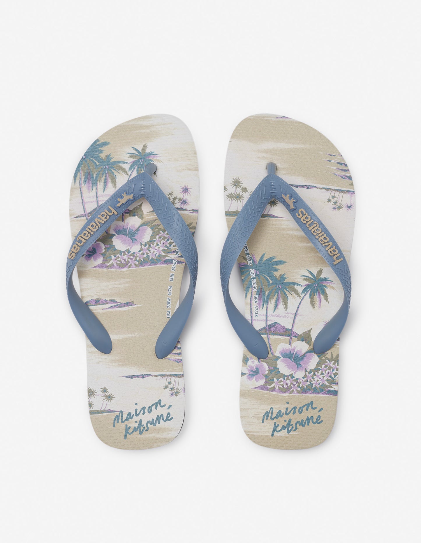 MAISON KITSUNE x HAVAIANAS HAWAIIAN FLIP FLOP