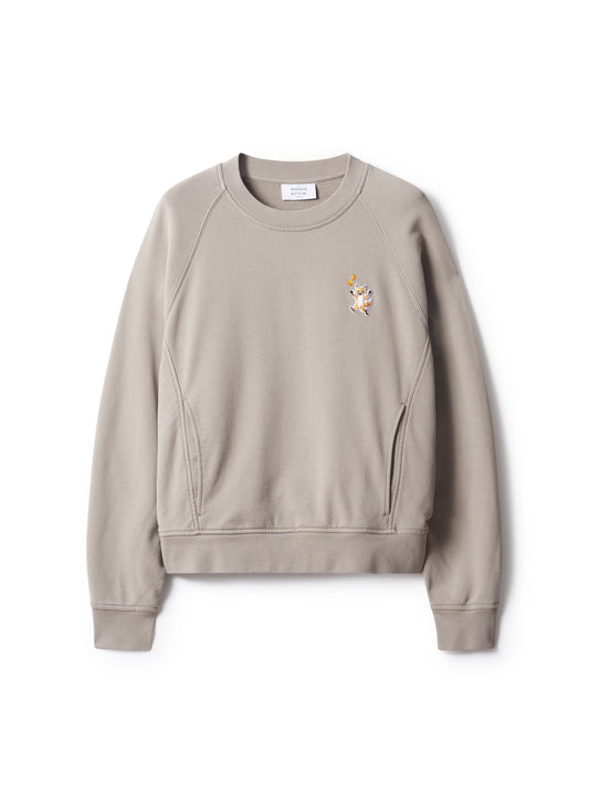 FALL FOX OPEN POCKET SWEATSHIRT