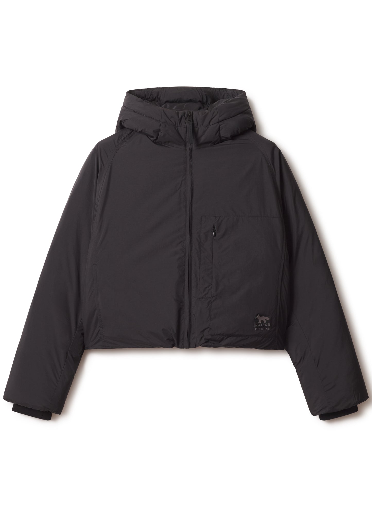 CROPPED HOODED PUFFER