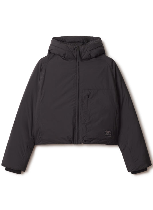 CROPPED HOODED PUFFER