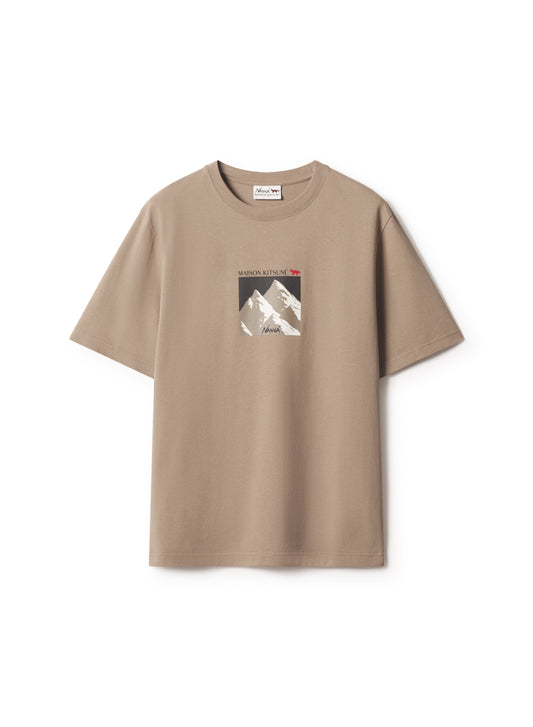 MAISON KITSUNÉ X NANGA MONTAIN PRINT SHORT SLEEVE COMFORT T-SHIRT