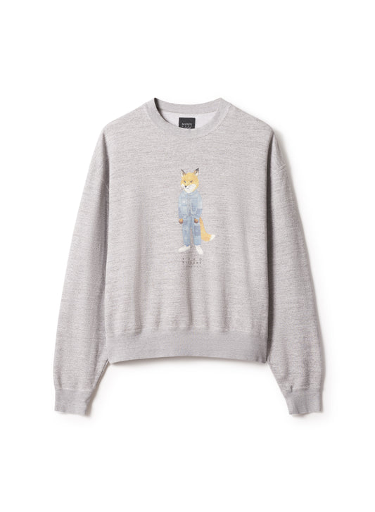 MAISON KITSUNÉ X KURO THE CRAFTED FOX SWEATSHIRT
