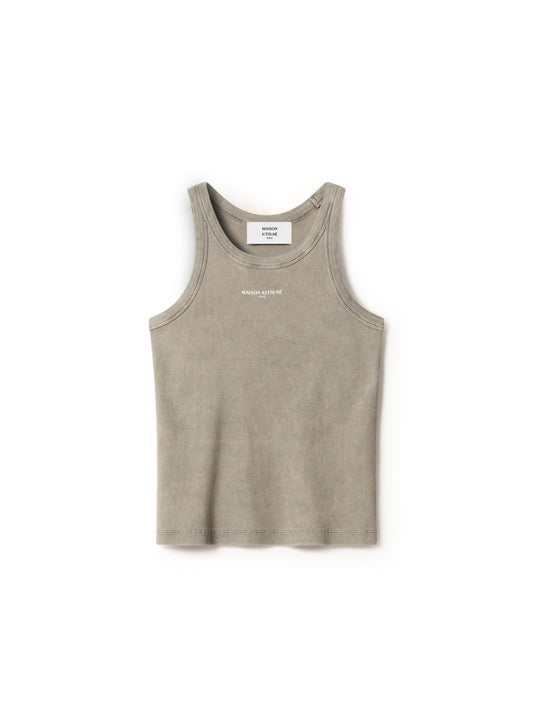 MAISON KITSUNÉ PARIS FADED TANK TOP