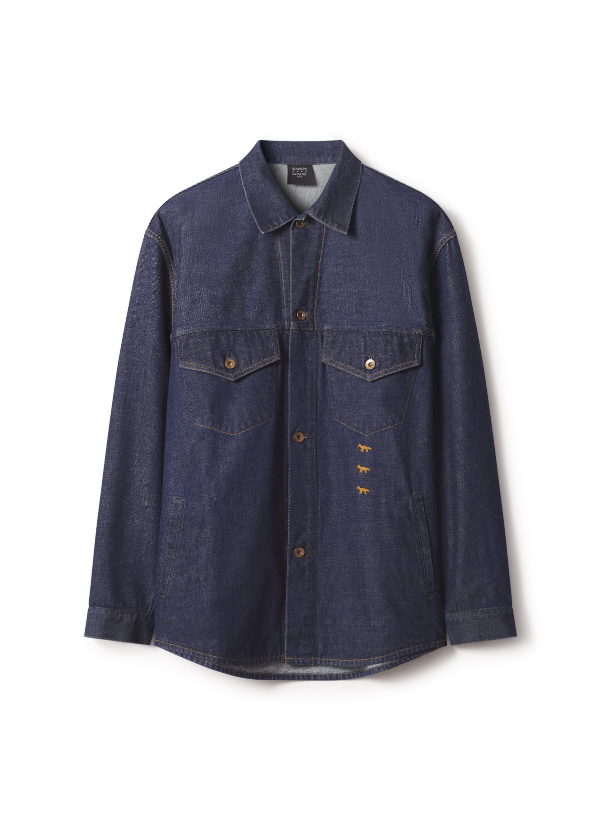 MAISON KITSUNÉ X KURO DENIM SHIRT
