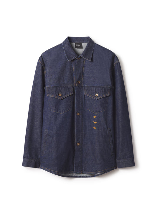 MAISON KITSUNÉ X KURO DENIM SHIRT